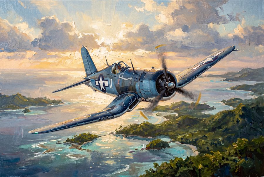 Last Light Over the Slot — a Black Sheep Corsair over the Solomons, 1943